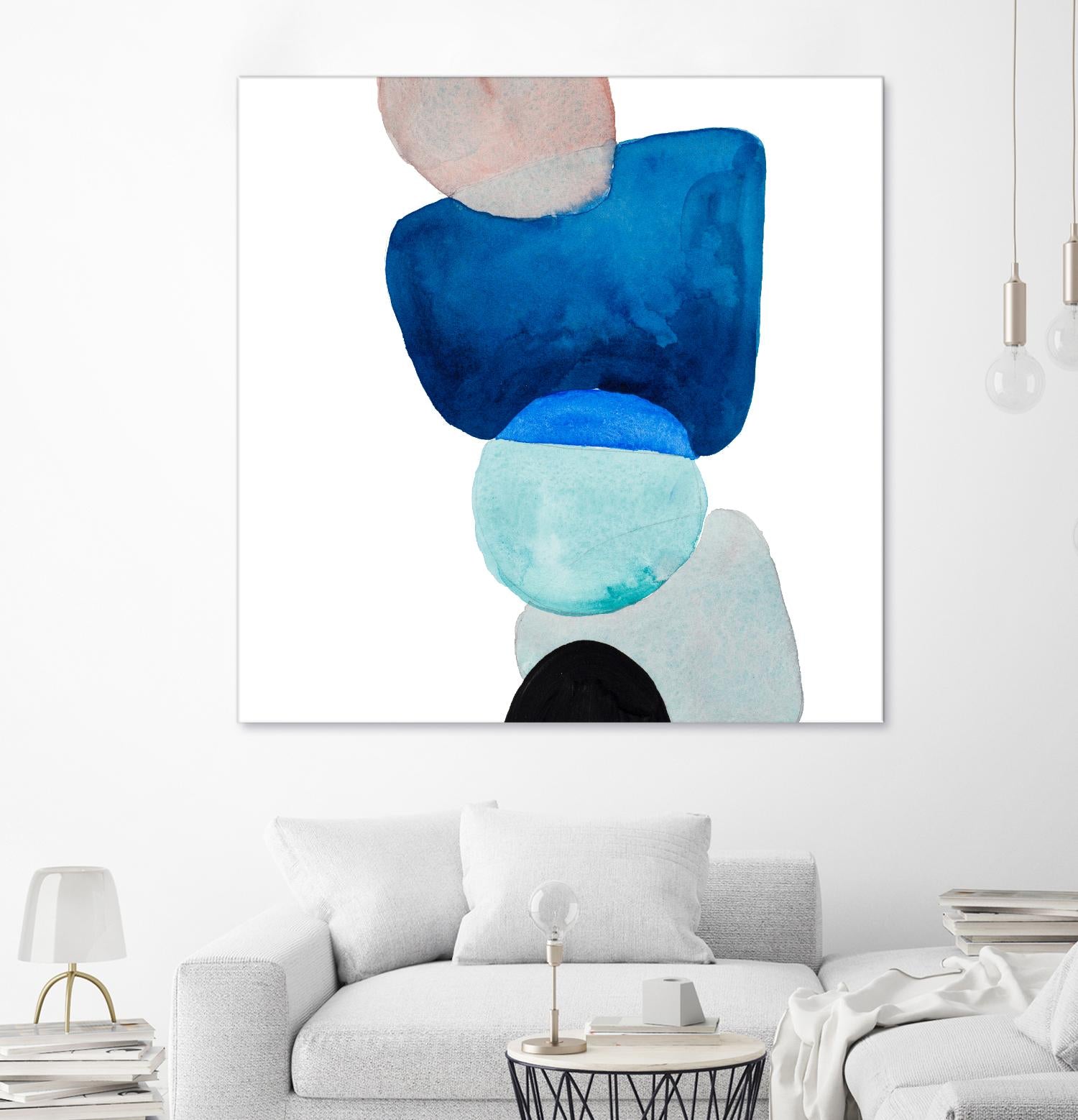 Head Over Heels Abstract I by Lanie Loreth on GIANT ART - multi Abstract