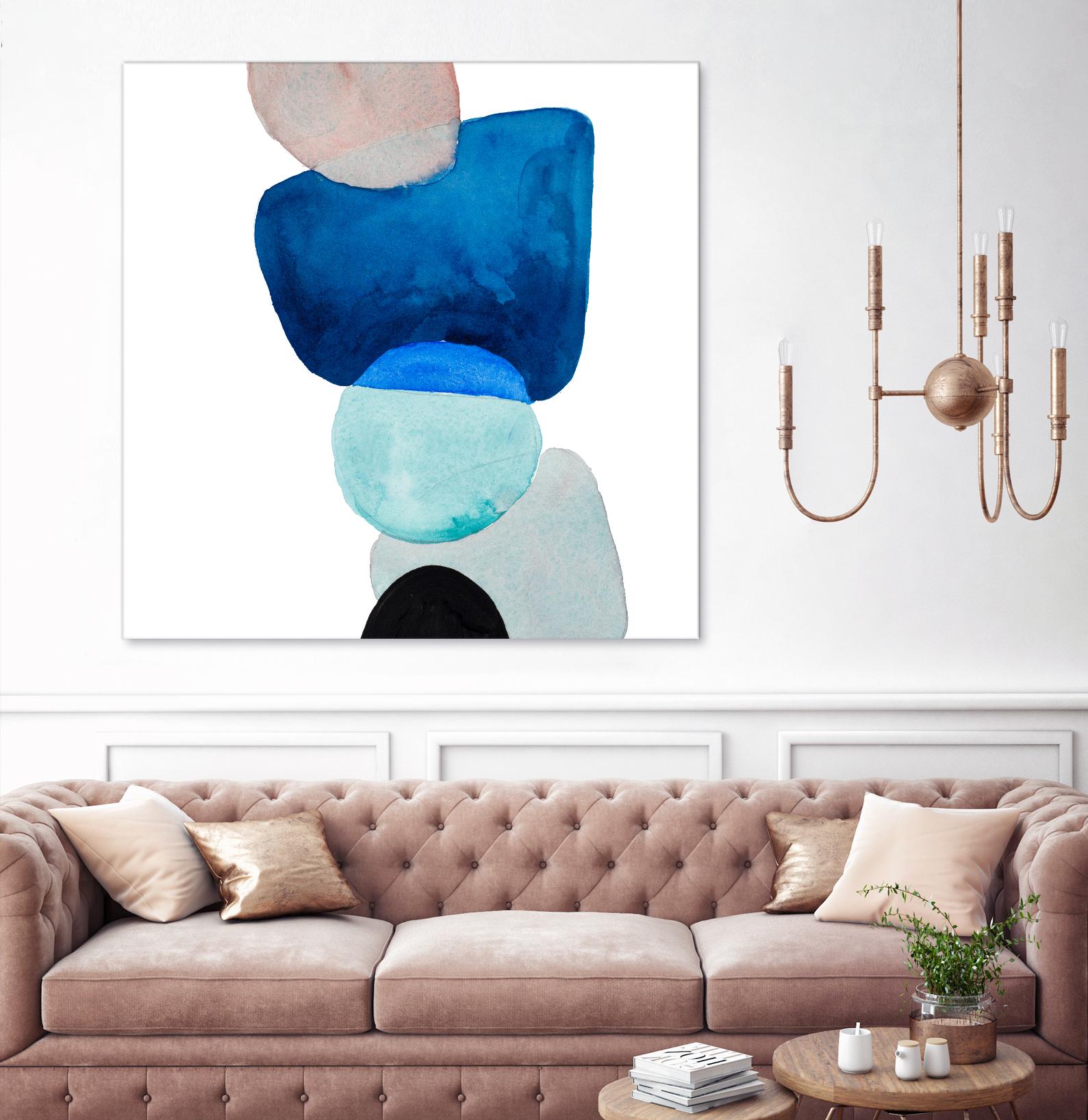 Head Over Heels Abstract I by Lanie Loreth on GIANT ART - multi Abstract