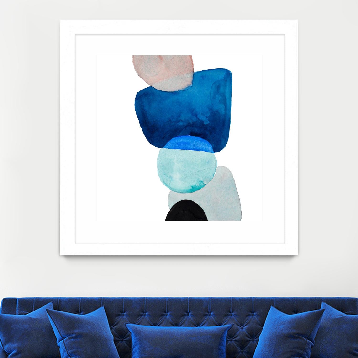 Head Over Heels Abstract I by Lanie Loreth on GIANT ART - multi Abstract