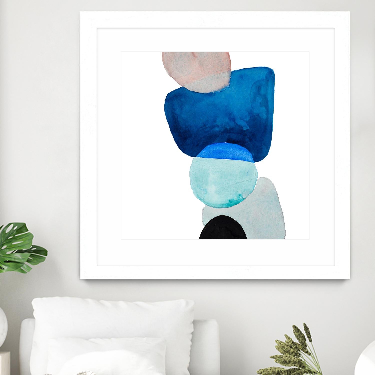 Head Over Heels Abstract I by Lanie Loreth on GIANT ART - multi Abstract