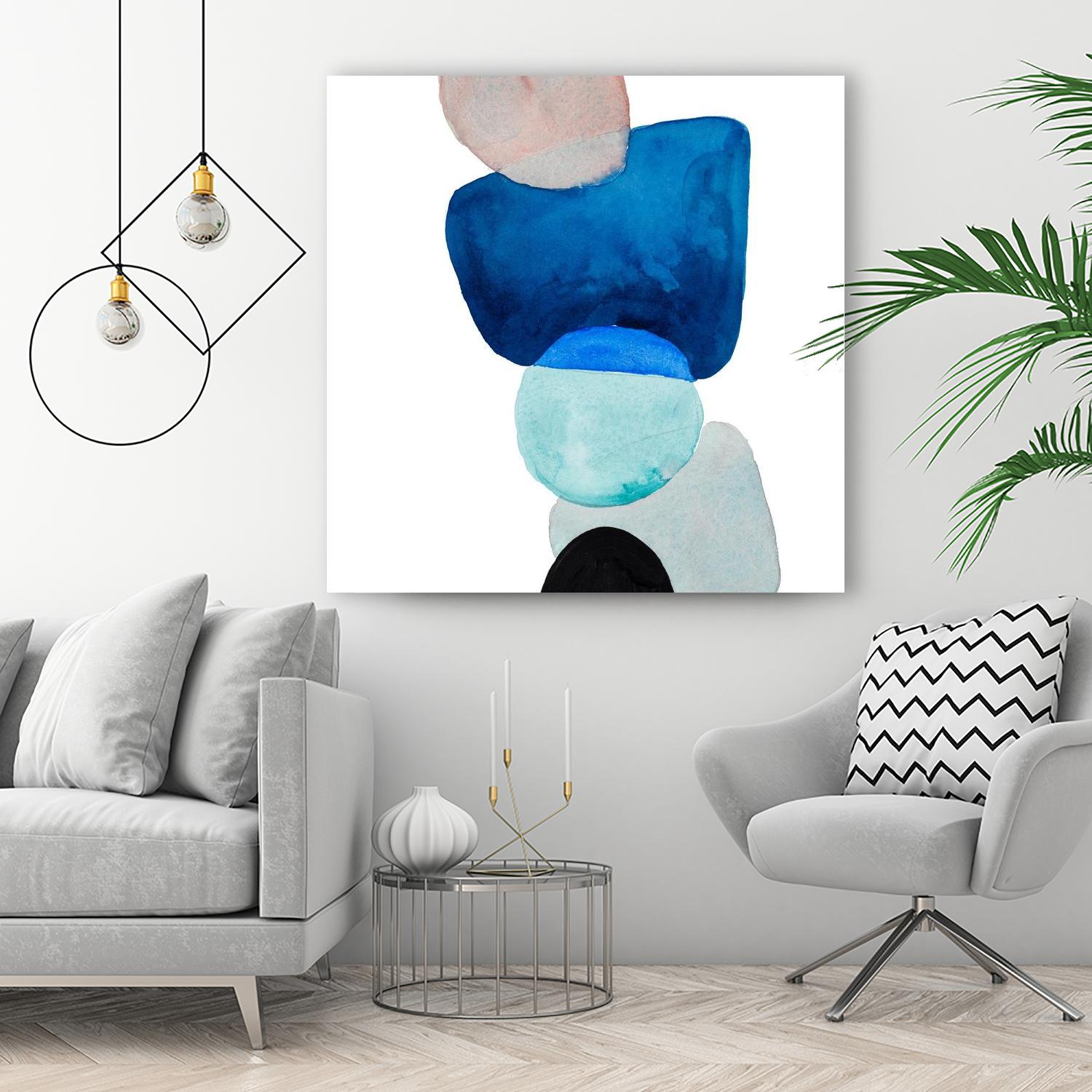 Head Over Heels Abstract I by Lanie Loreth on GIANT ART - multi Abstract