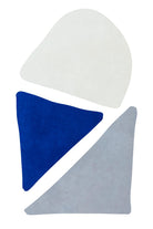 Blue Simple Shapes II by Sd Graphics Studio on GIANT ART - abstract