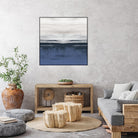 Familiar Feeling Blue Square II by Dan Meneely on GIANT ART - abstract