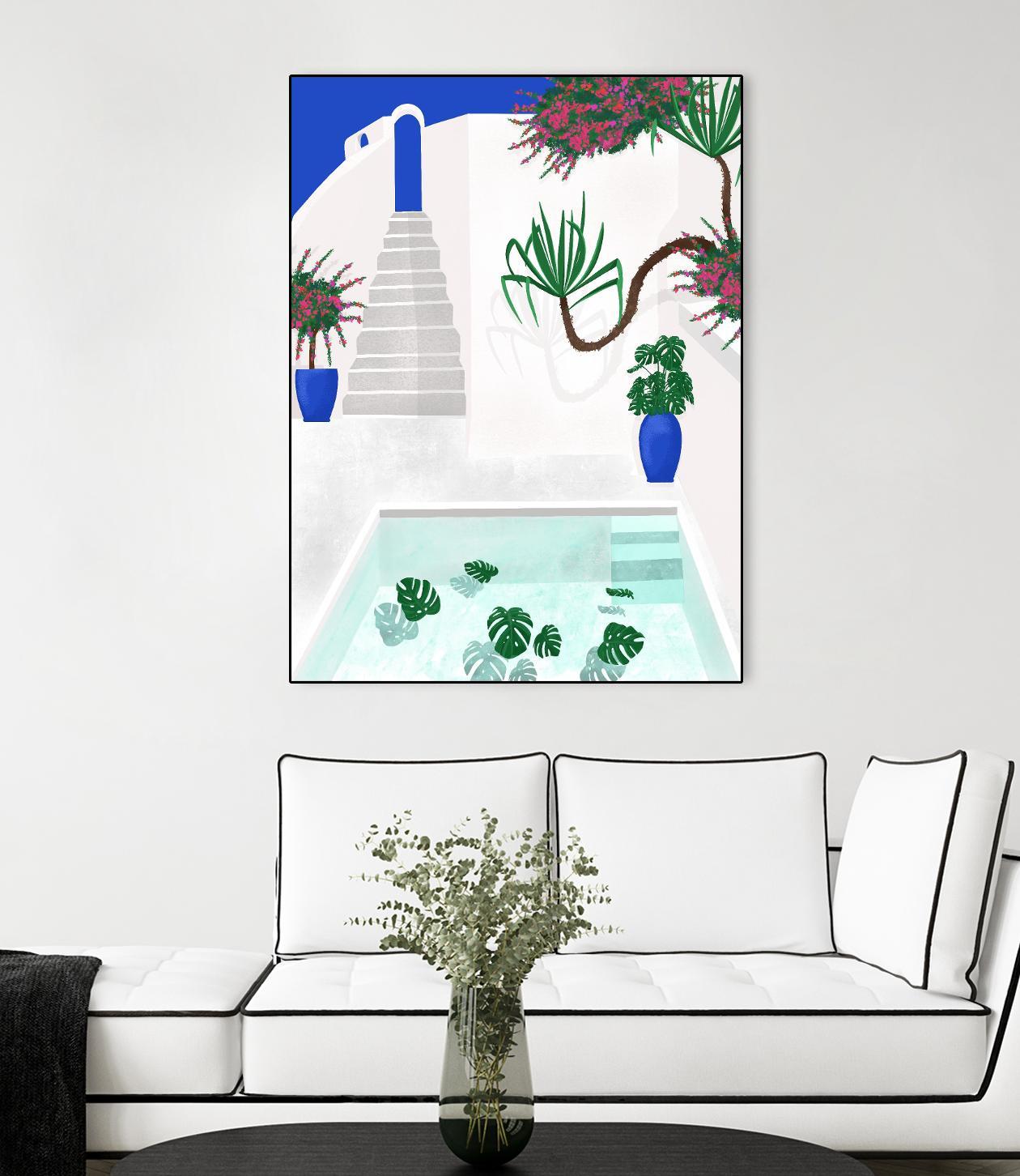 Living In Greece by Jen Bucheli on GIANT ART - architecture travel