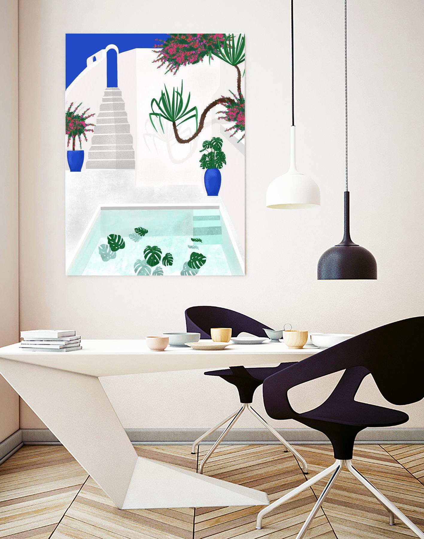 Living In Greece by Jen Bucheli on GIANT ART - architecture travel