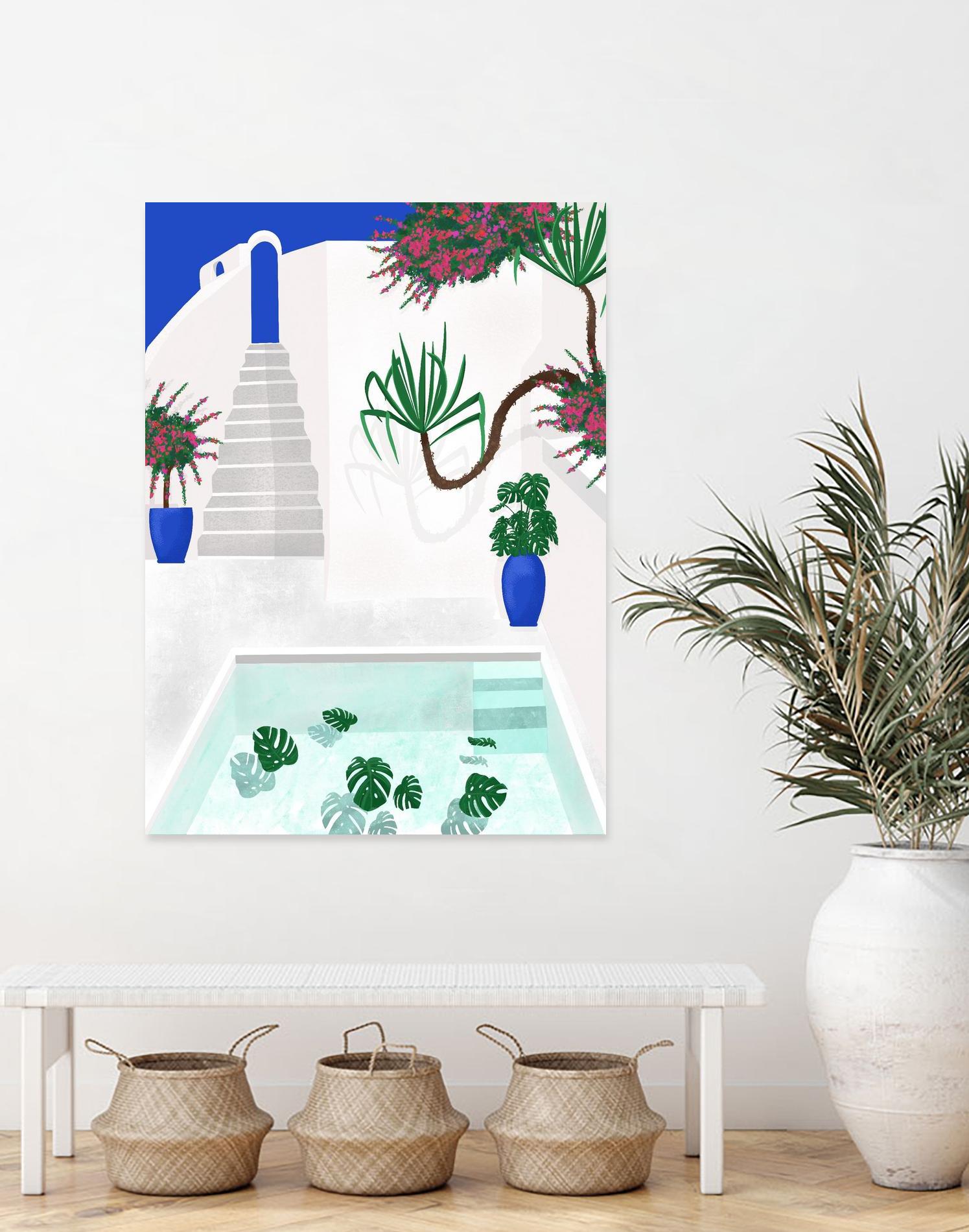 Living In Greece by Jen Bucheli on GIANT ART - architecture travel