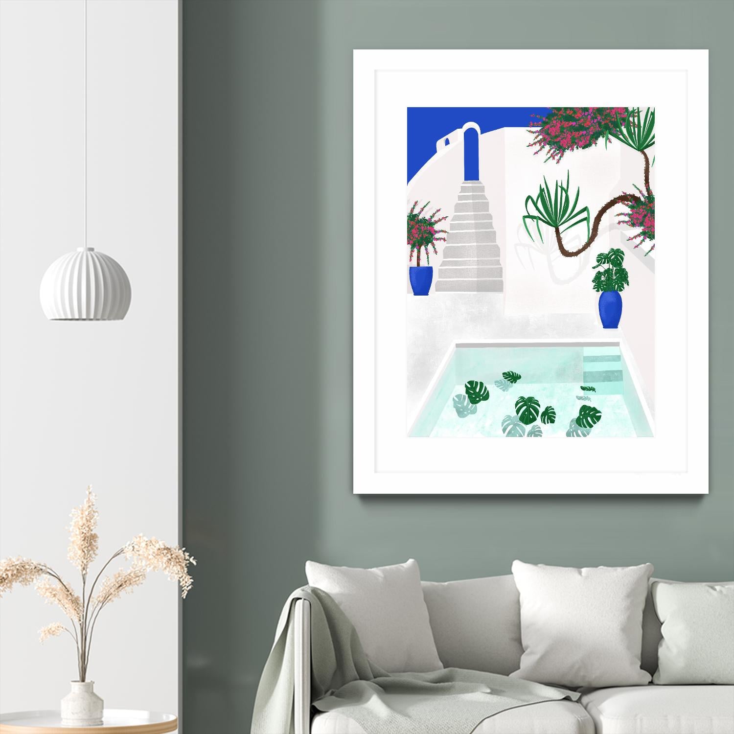 Living In Greece by Jen Bucheli on GIANT ART - architecture travel