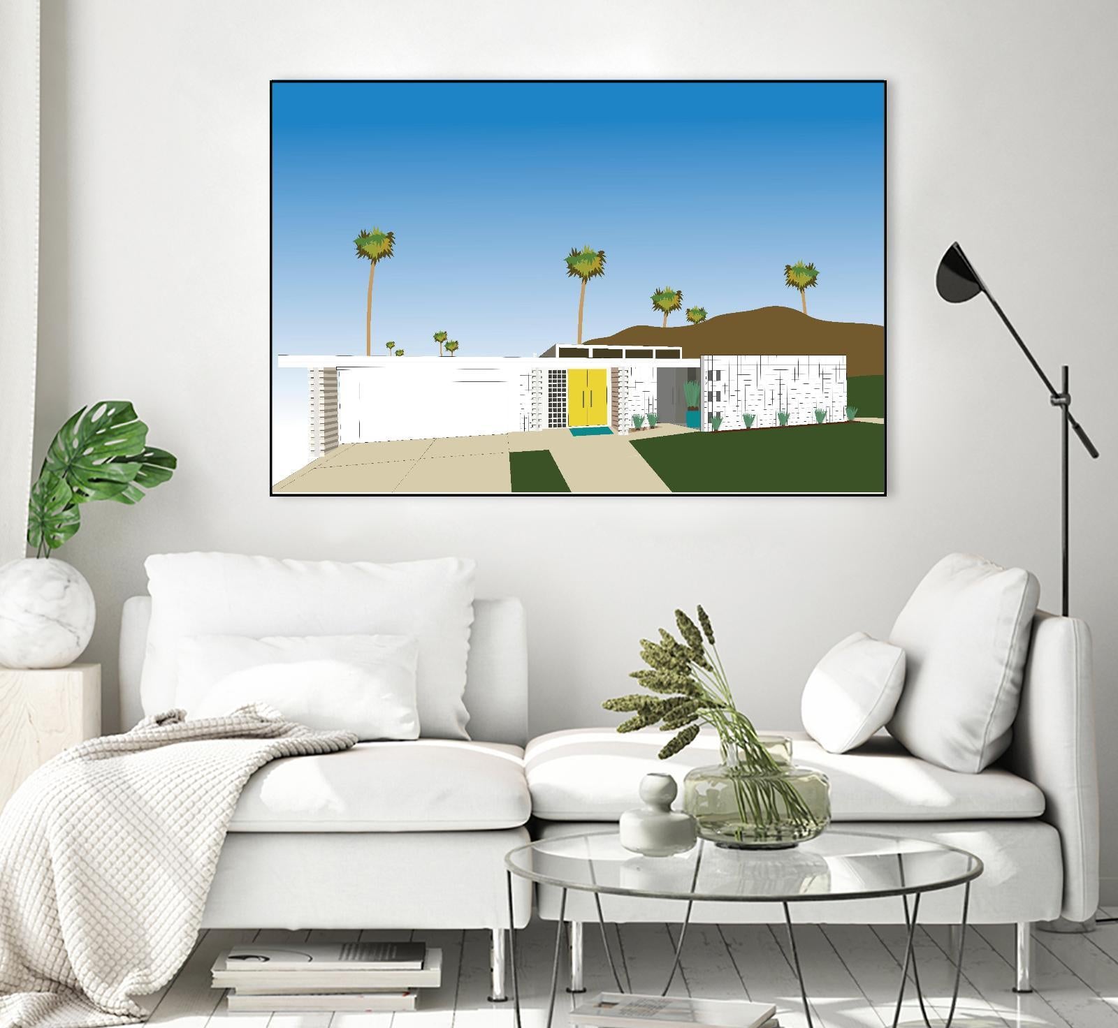 Palm Spring Living II by Jen Bucheli on GIANT ART - decorative