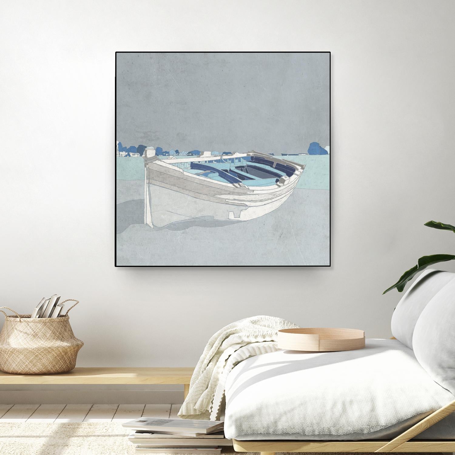 Docked Ashore II by Ynon Mabat on GIANT ART - coastal