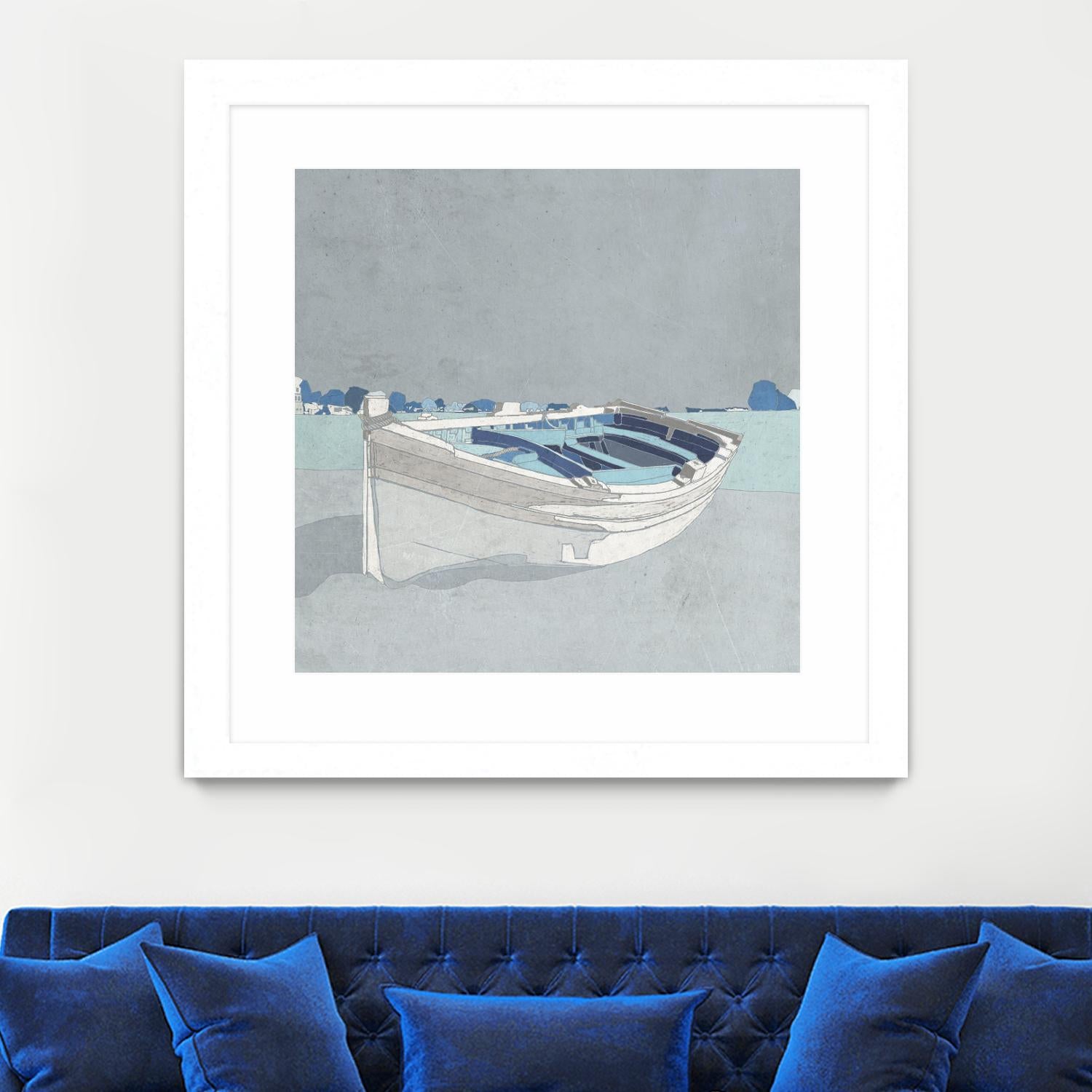 Docked Ashore II by Ynon Mabat on GIANT ART - coastal