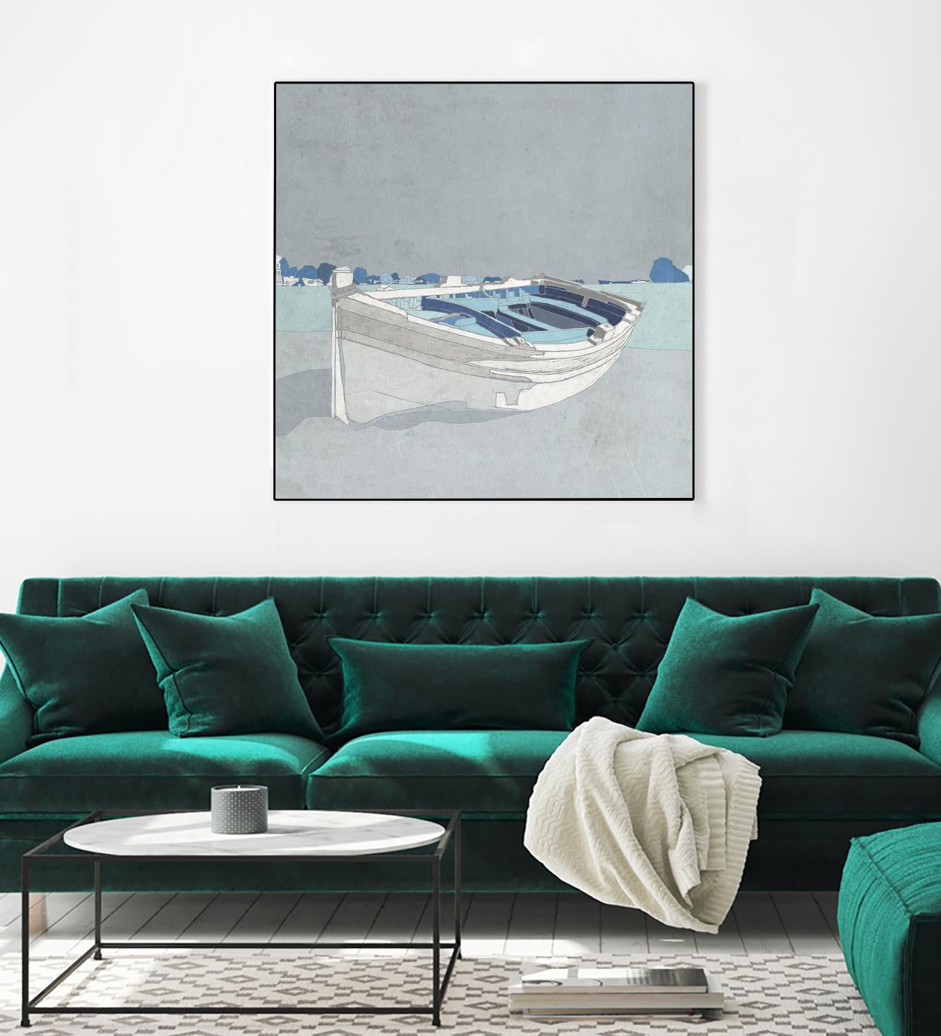 Docked Ashore II by Ynon Mabat on GIANT ART - coastal