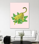 Cheetah on the Lookout II by Jen Bucheli on GIANT ART - multi wildlife