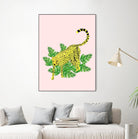 Cheetah on the Lookout II by Jen Bucheli on GIANT ART - multi wildlife