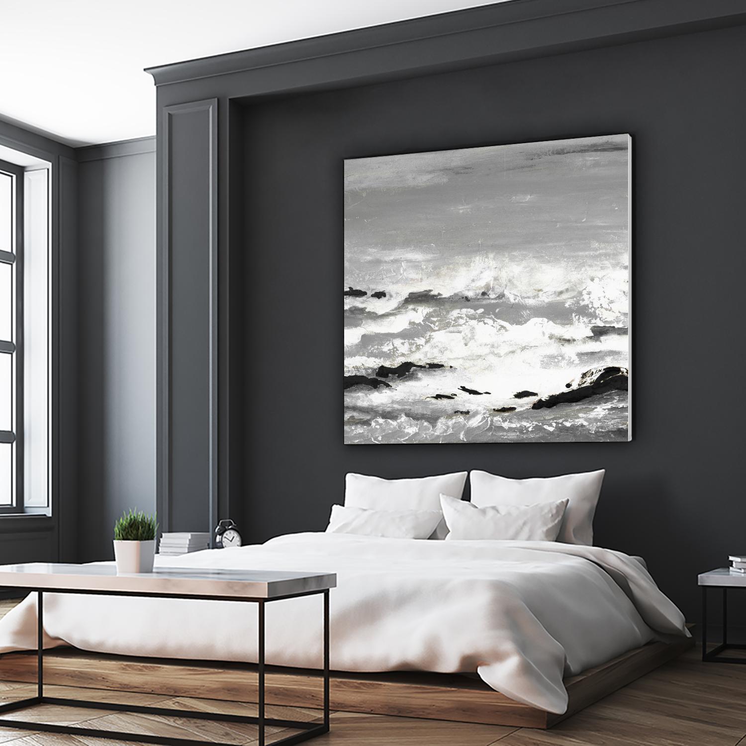 Rocks and Waves by Patricia Pinto on GIANT ART - coastal