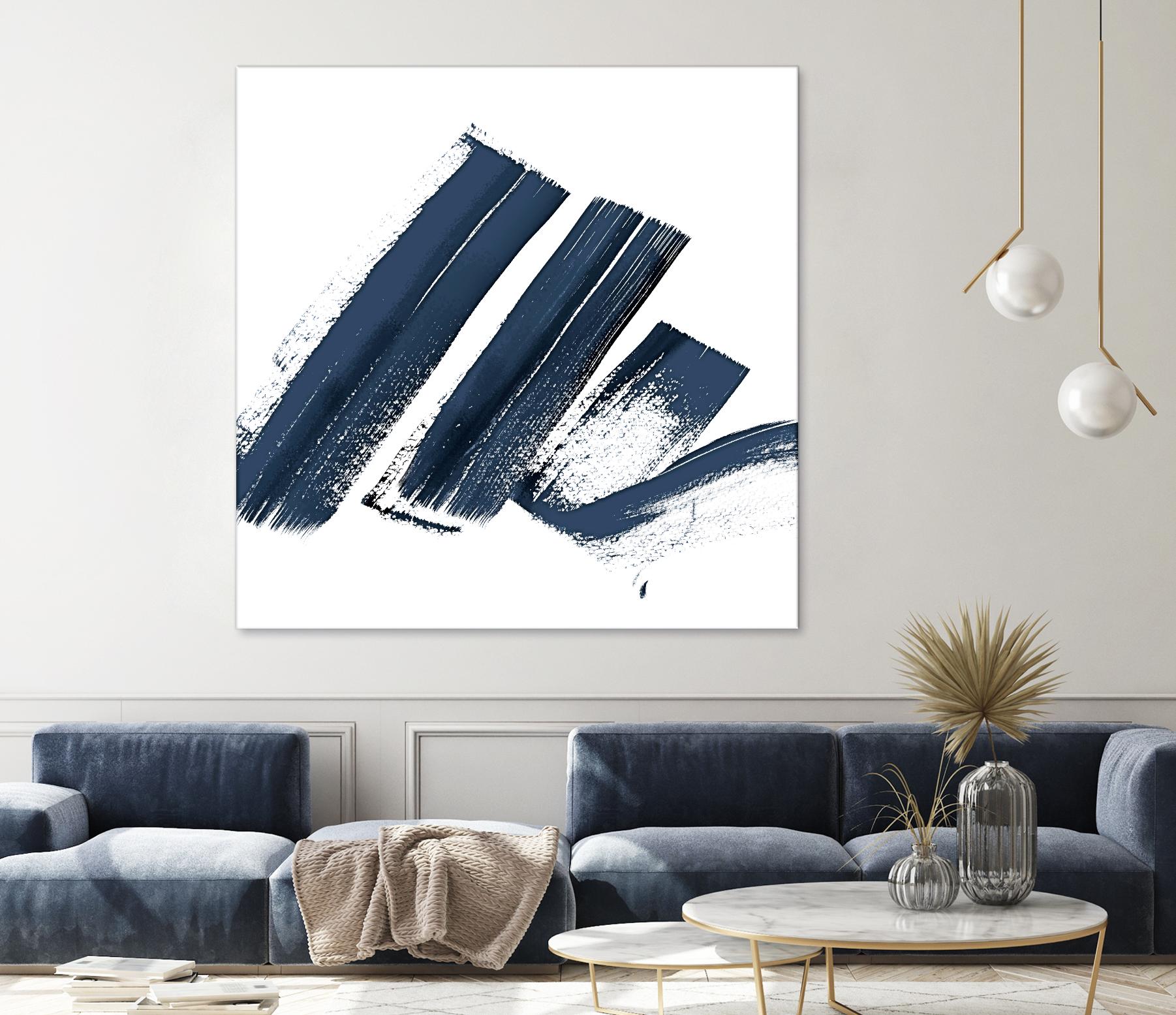 New Navy Signs I by Patricia Pinto on GIANT ART - multi decorative