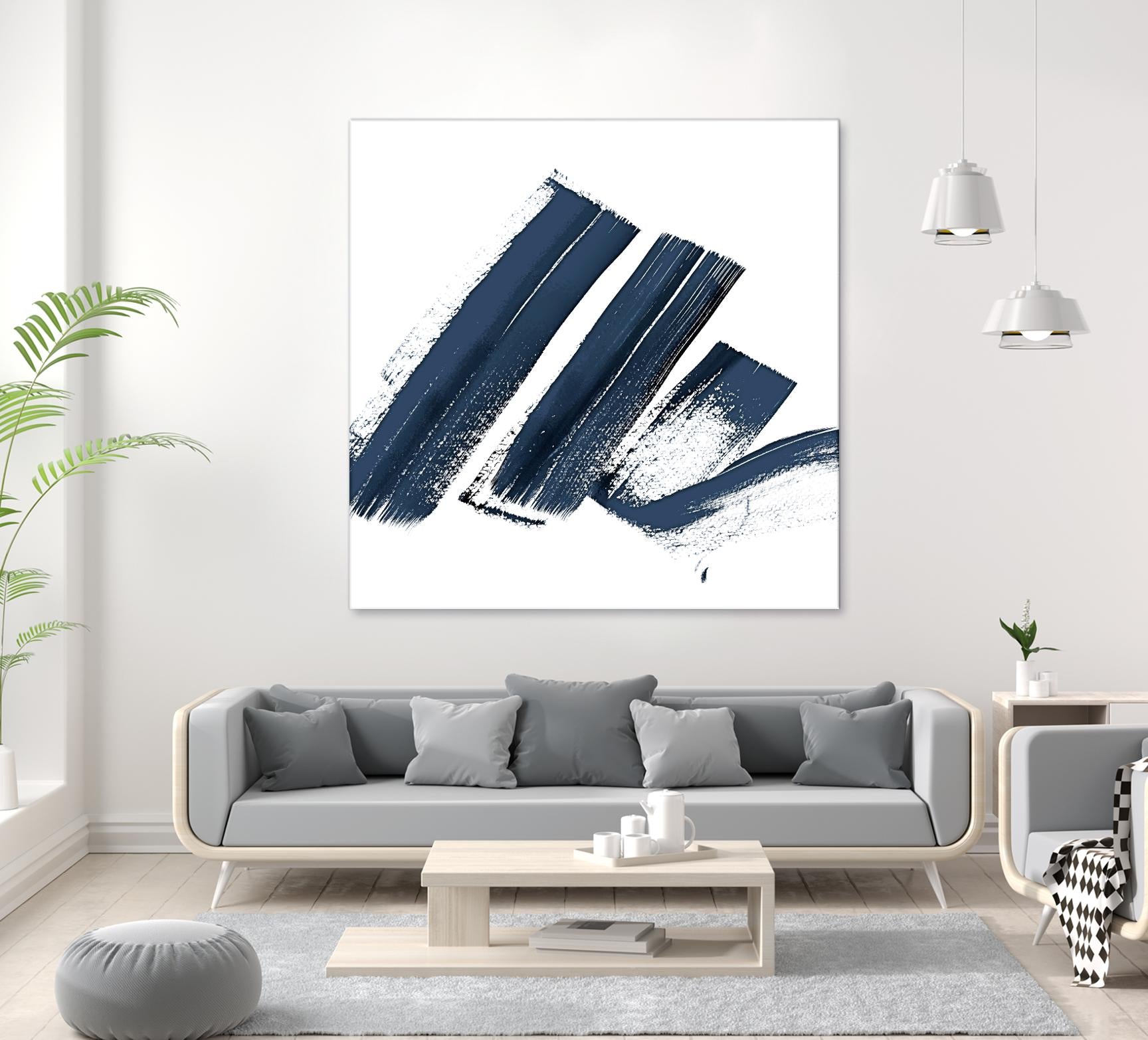 New Navy Signs I by Patricia Pinto on GIANT ART - multi decorative