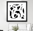 White Trails I by Emily Navas on GIANT ART - abstract