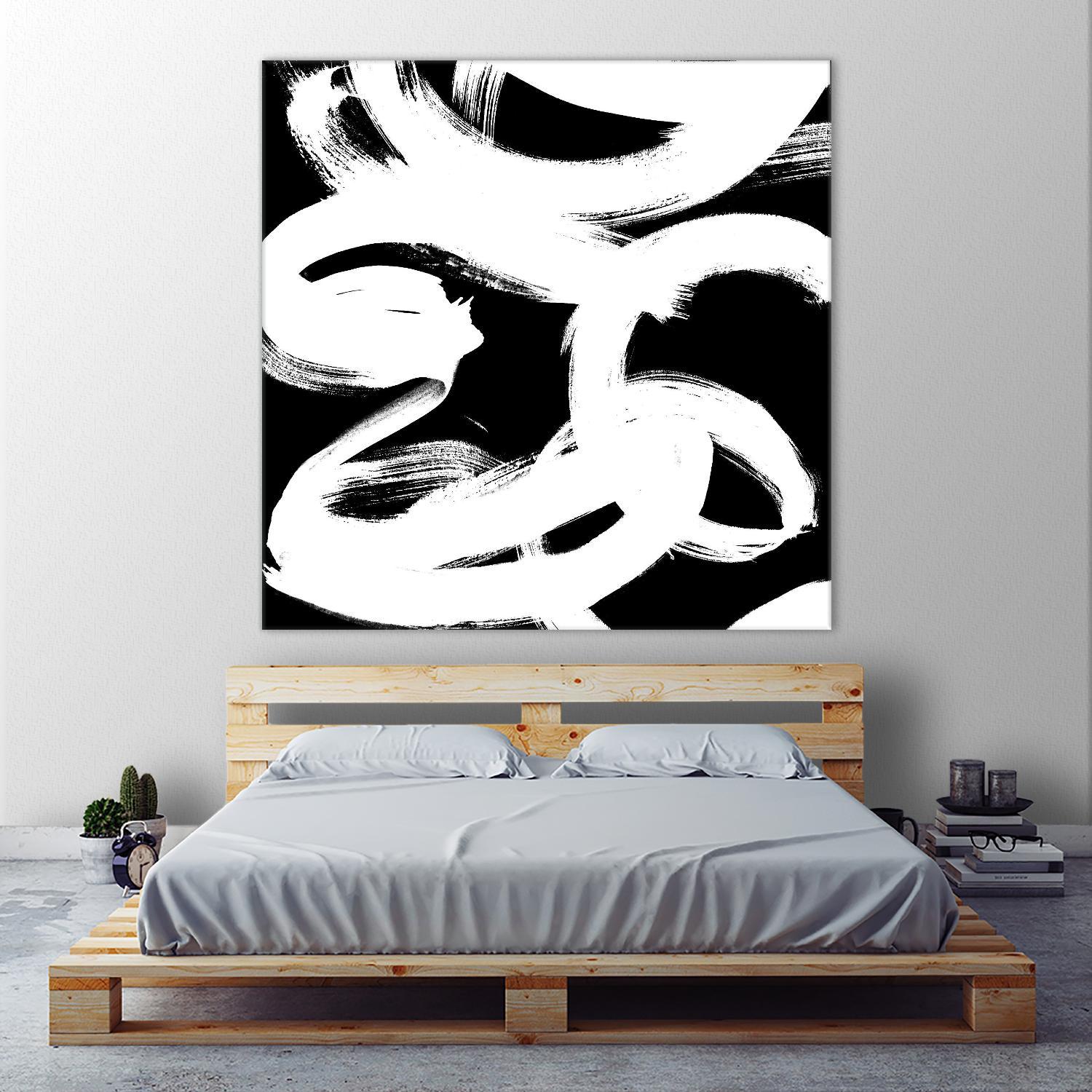 White Trails II by Emily Navas on GIANT ART - abstract