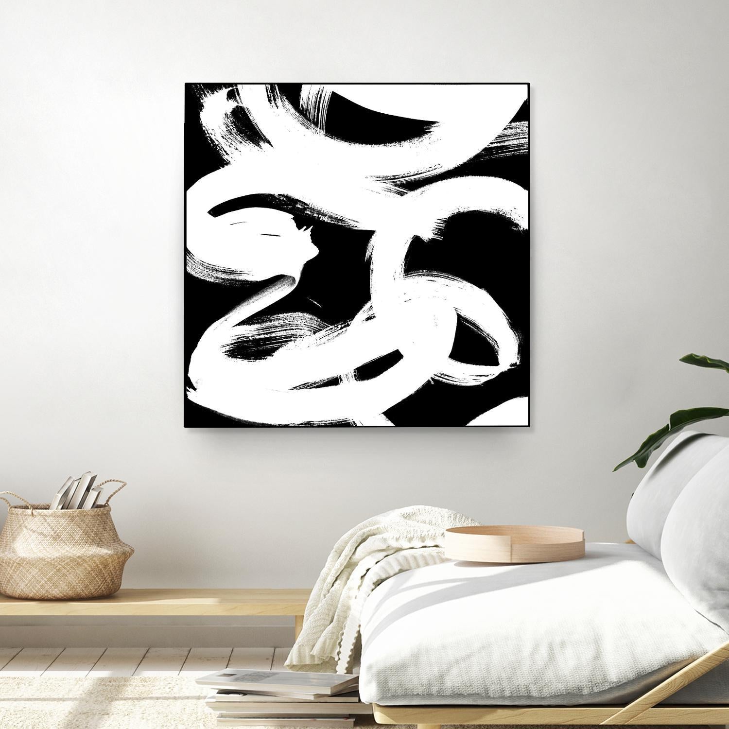 White Trails II by Emily Navas on GIANT ART - abstract