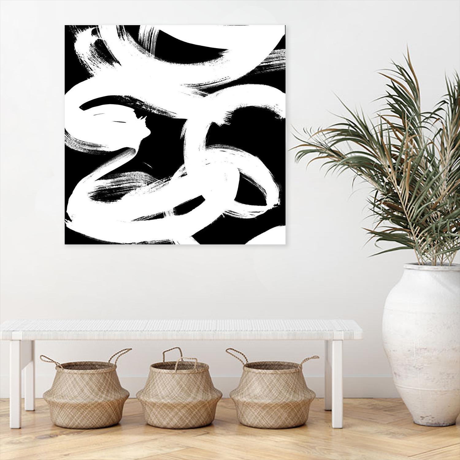 White Trails II by Emily Navas on GIANT ART - abstract