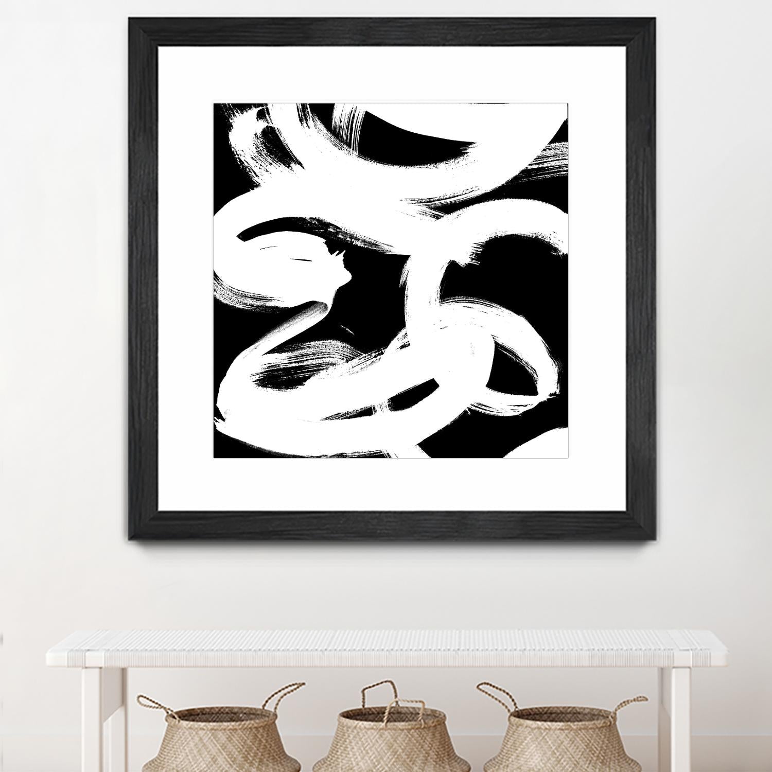 White Trails II by Emily Navas on GIANT ART - abstract