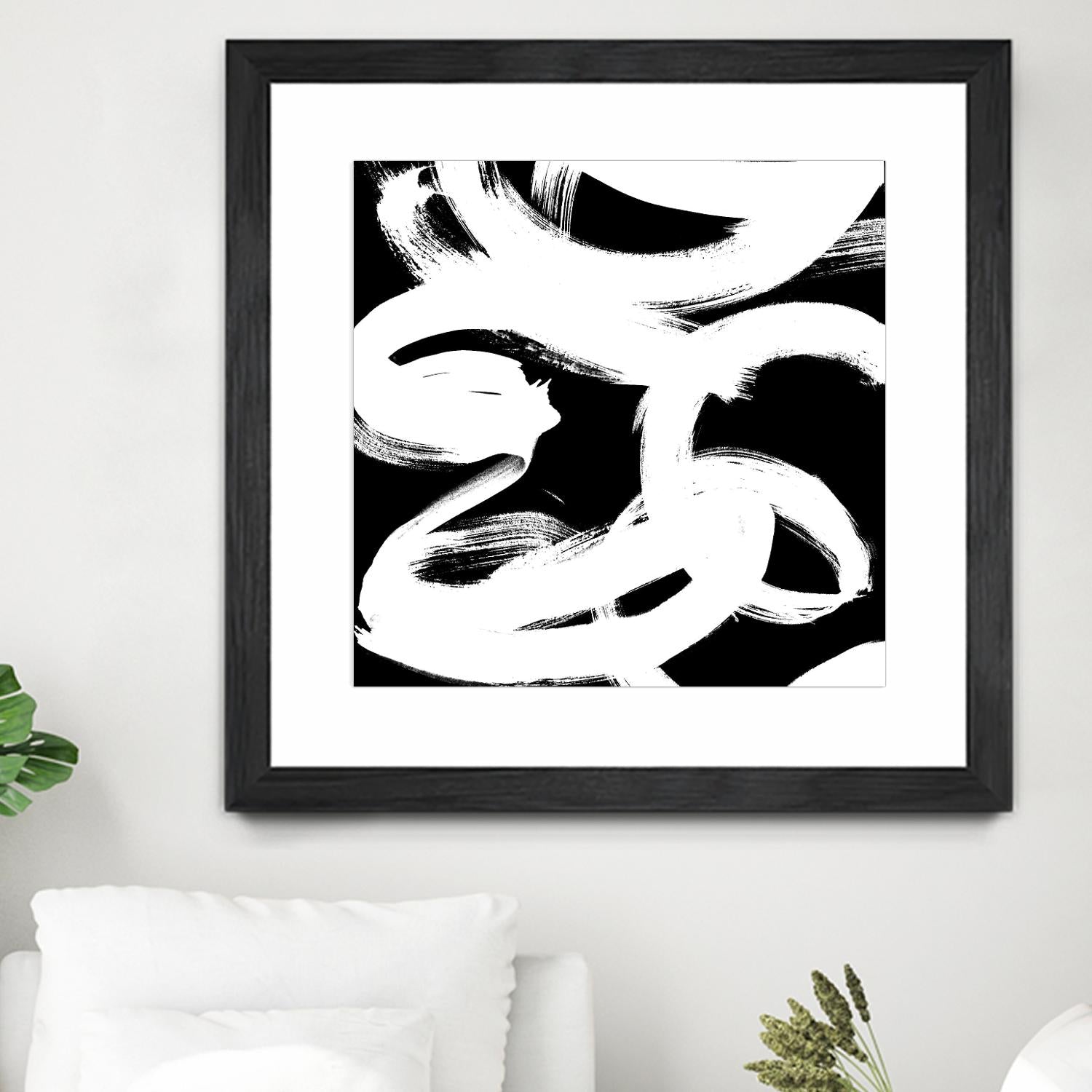 White Trails II by Emily Navas on GIANT ART - abstract