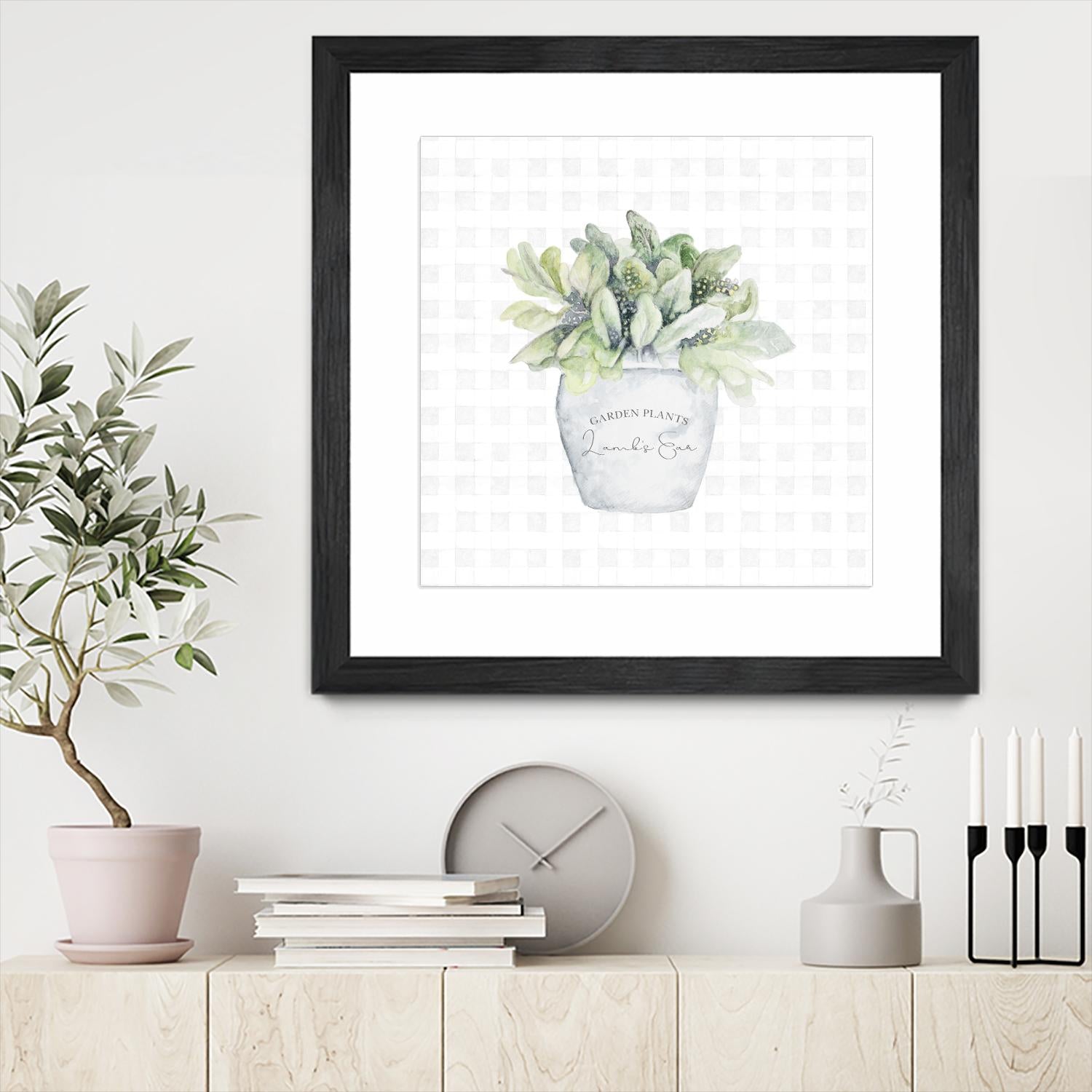 Garden Plants III by Janice Gaynor on GIANT ART - farm