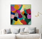 Spring Confetti I by Lanie Loreth on GIANT ART - pink abstract