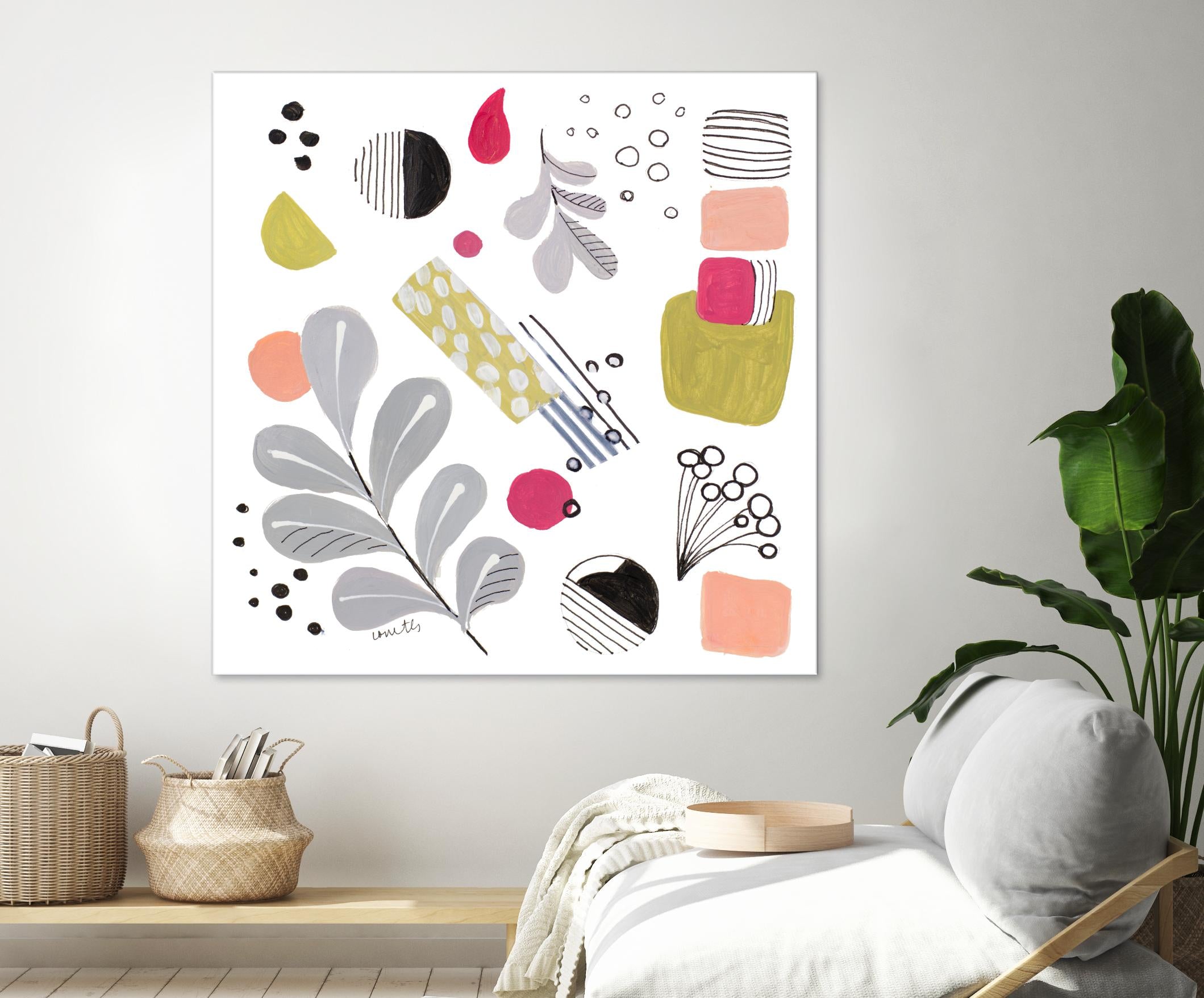 Mother Nature I by lanie Loreth on GIANT ART - multi leaves