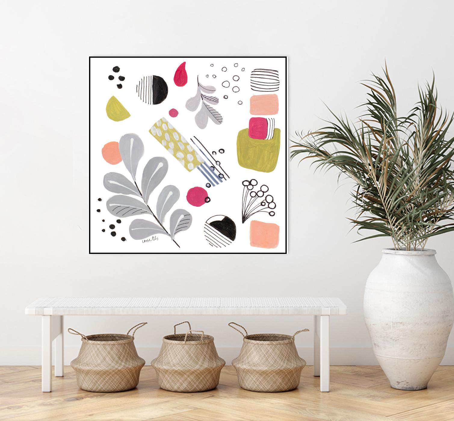 Mother Nature I by lanie Loreth on GIANT ART - multi leaves