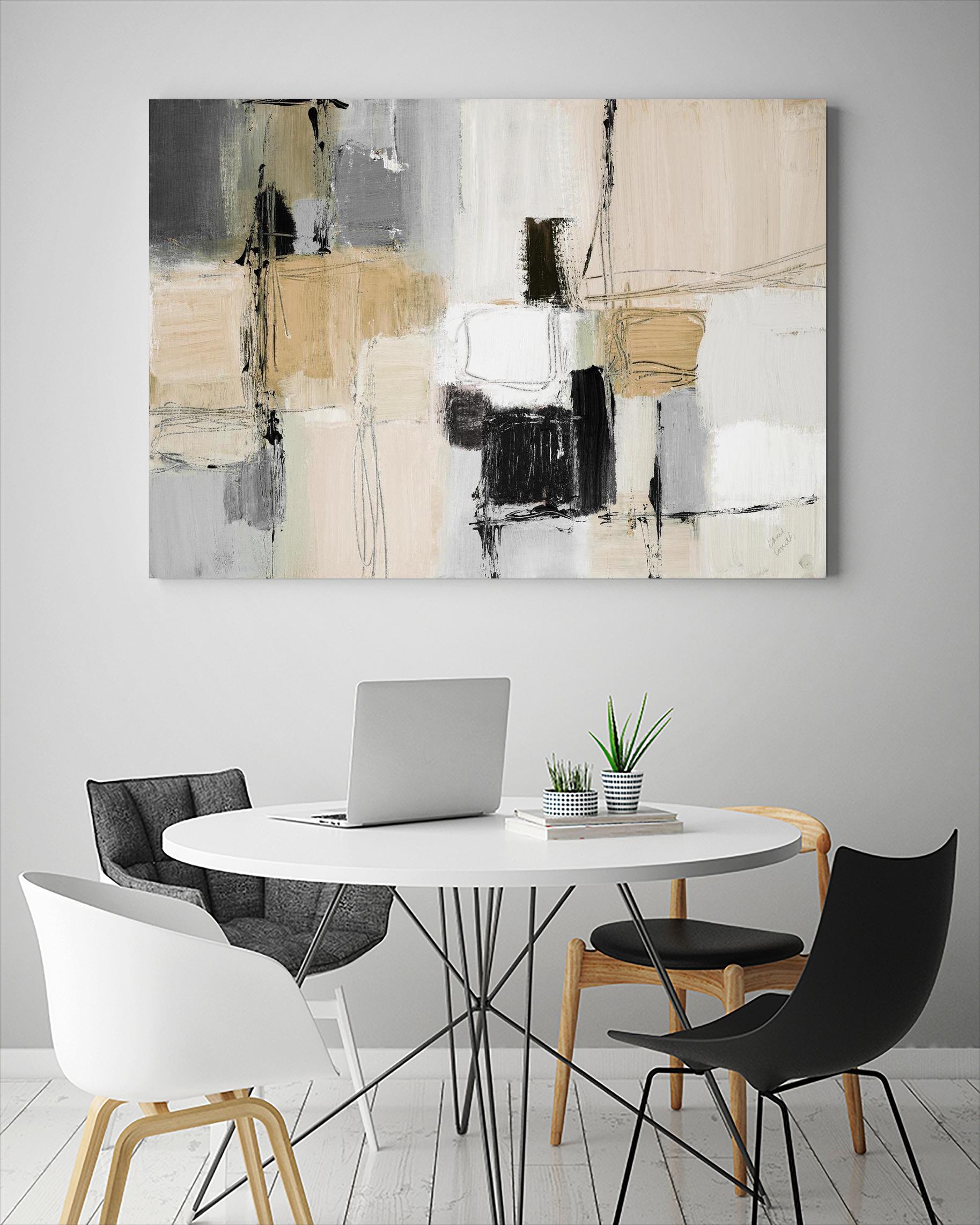 Neutral Variety by Lanie Loreth on GIANT ART - beige abstract