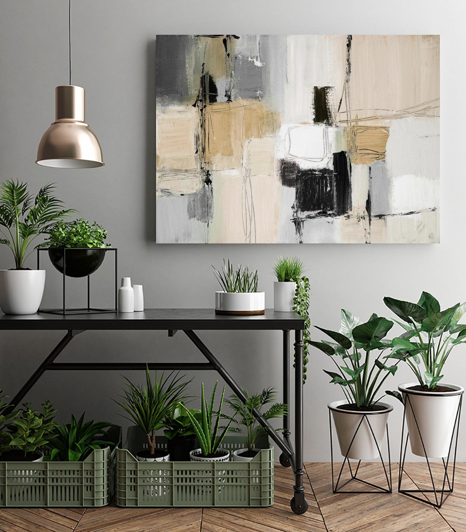 Neutral Variety by Lanie Loreth on GIANT ART - beige abstract