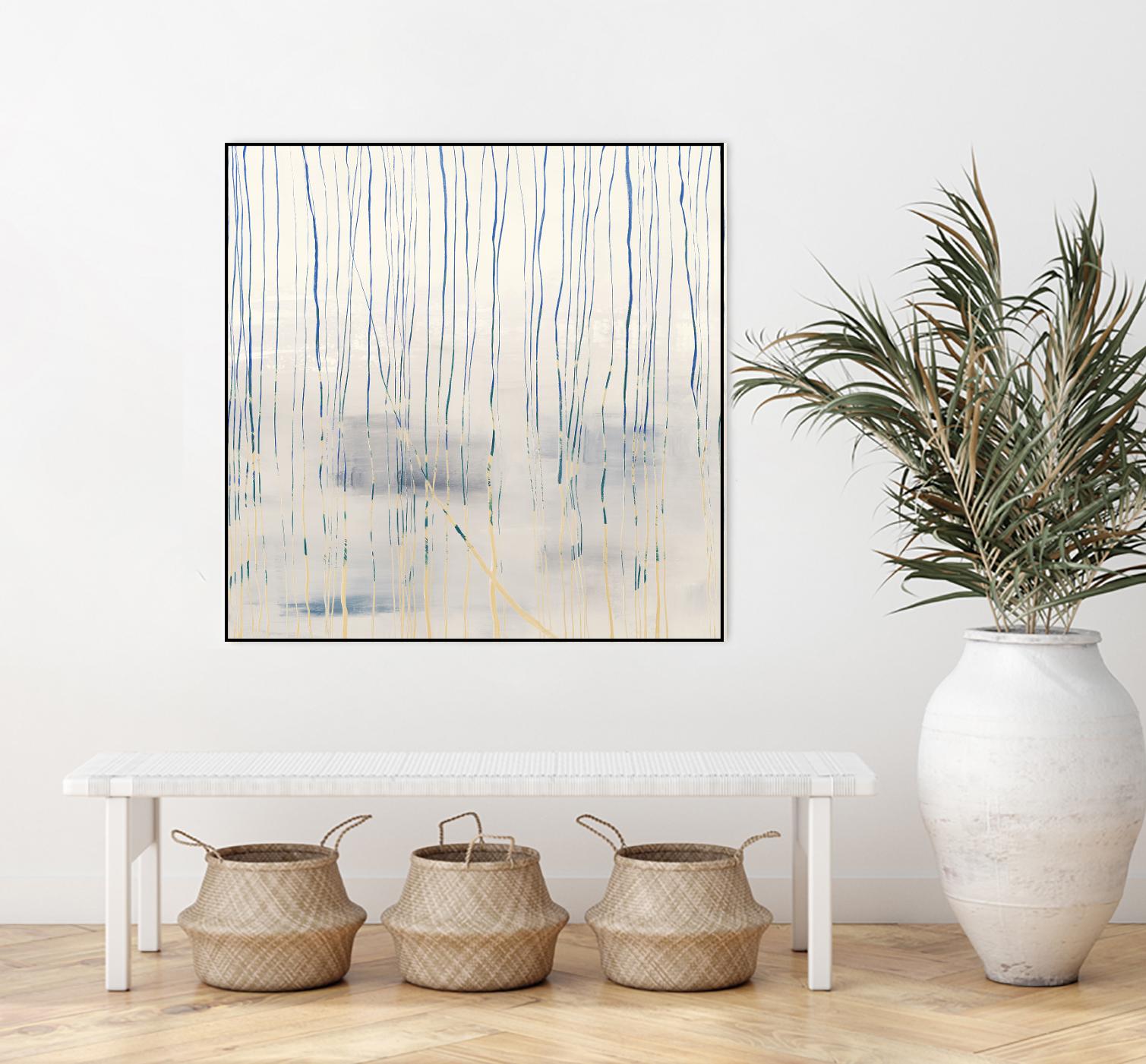 Outlier V4 by John Burrows on GIANT ART - blues abstract