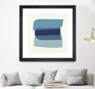 Shapes II V5 by KC Haxton on GIANT ART - blues geometric shapes