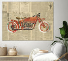 Vintage Red by Kelsey Hochstatter on GIANT ART - red vintage
