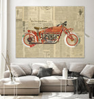 Vintage Red by Kelsey Hochstatter on GIANT ART - red vintage