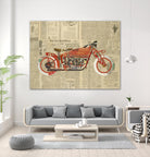 Vintage Red by Kelsey Hochstatter on GIANT ART - red vintage