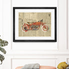 Vintage Red by Kelsey Hochstatter on GIANT ART - red vintage