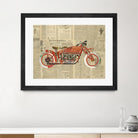 Vintage Red by Kelsey Hochstatter on GIANT ART - red vintage