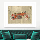 Vintage Red by Kelsey Hochstatter on GIANT ART - red vintage