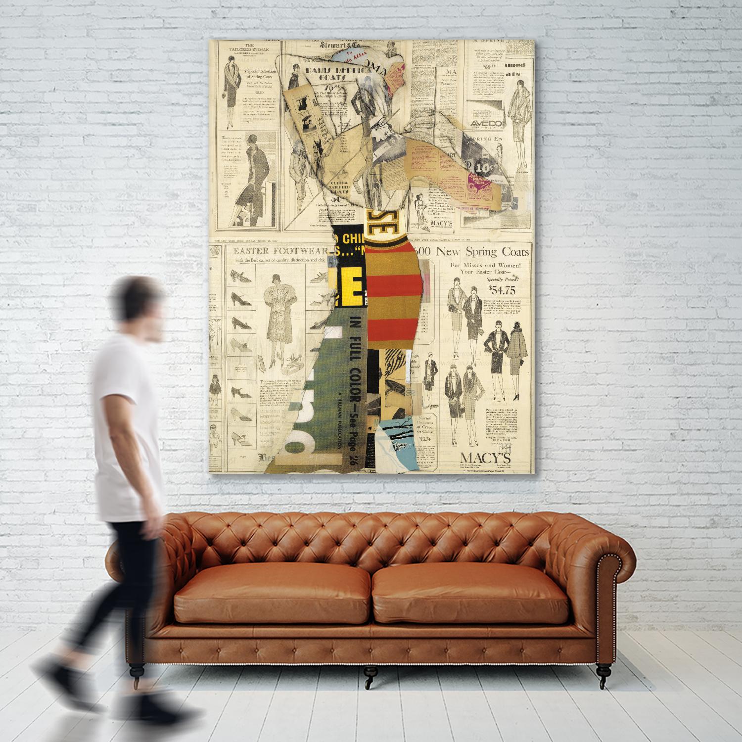The Finest I by Kelsey Hochstatter on GIANT ART - grey contemporary