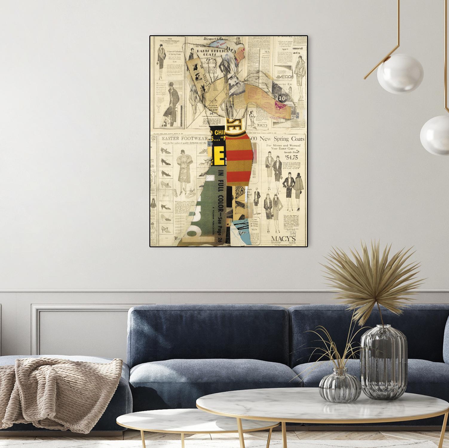 The Finest I by Kelsey Hochstatter on GIANT ART - grey contemporary