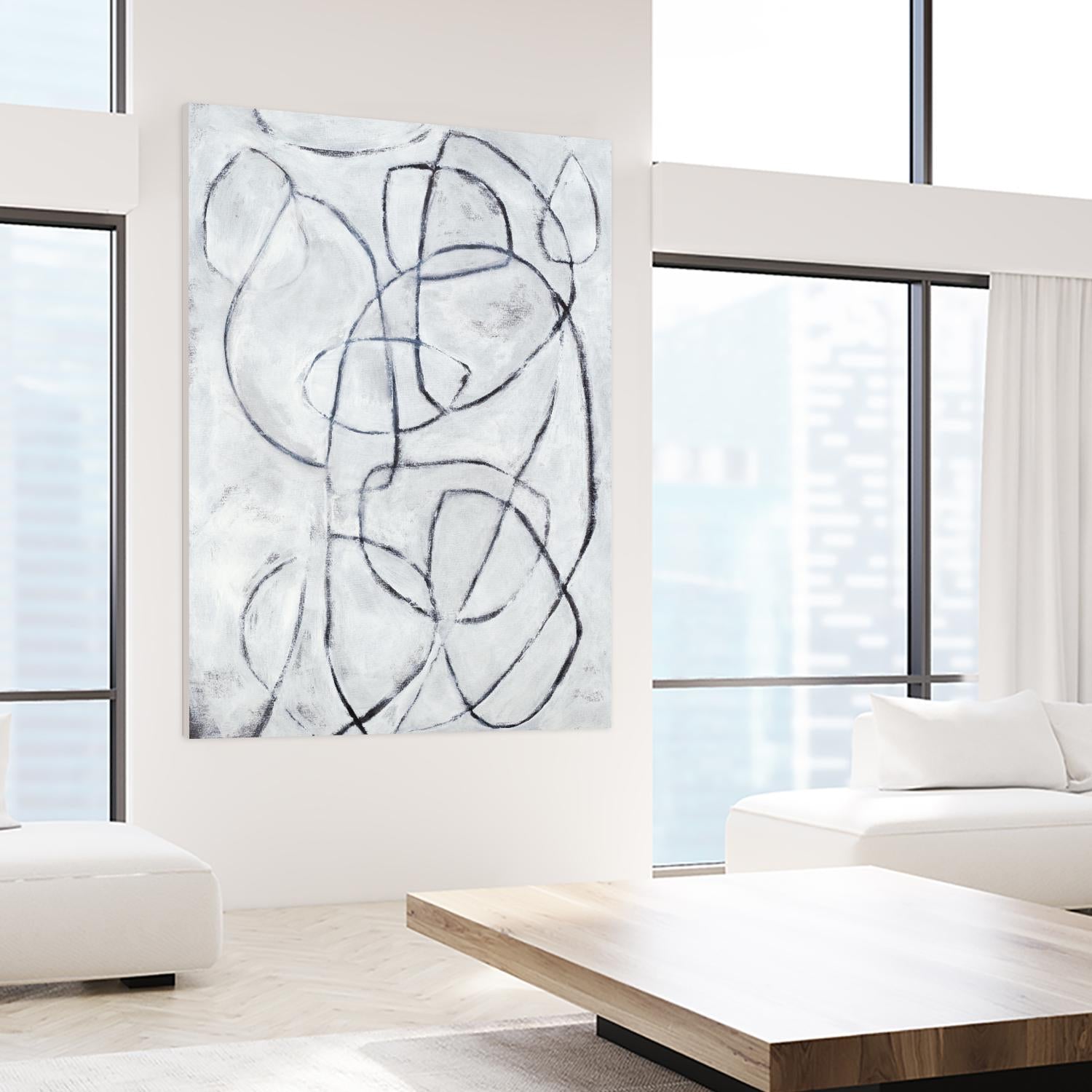 Suspended Time by Jeff Iorillo on GIANT ART - grays black & white gray