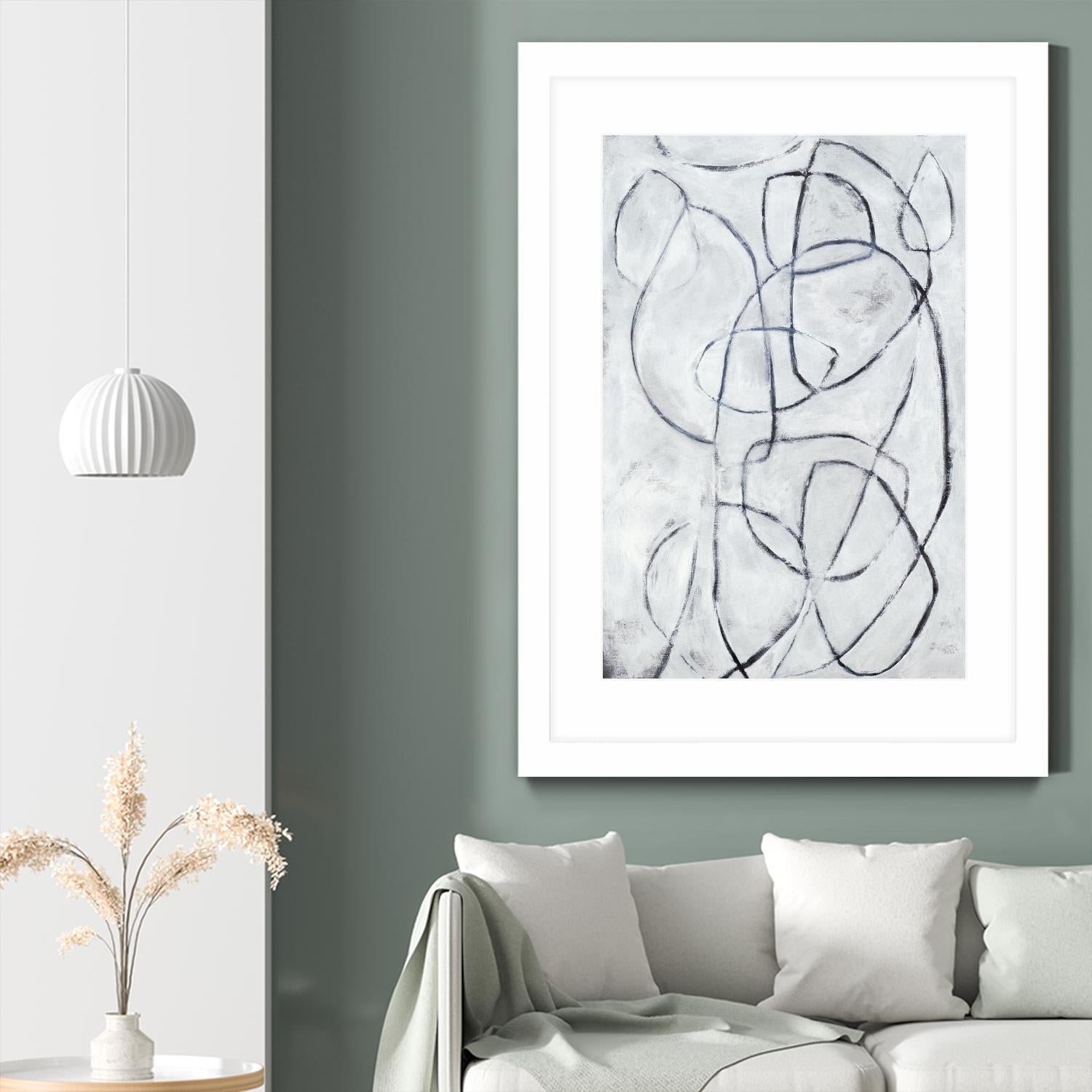 Suspended Time by Jeff Iorillo on GIANT ART - grays black & white gray