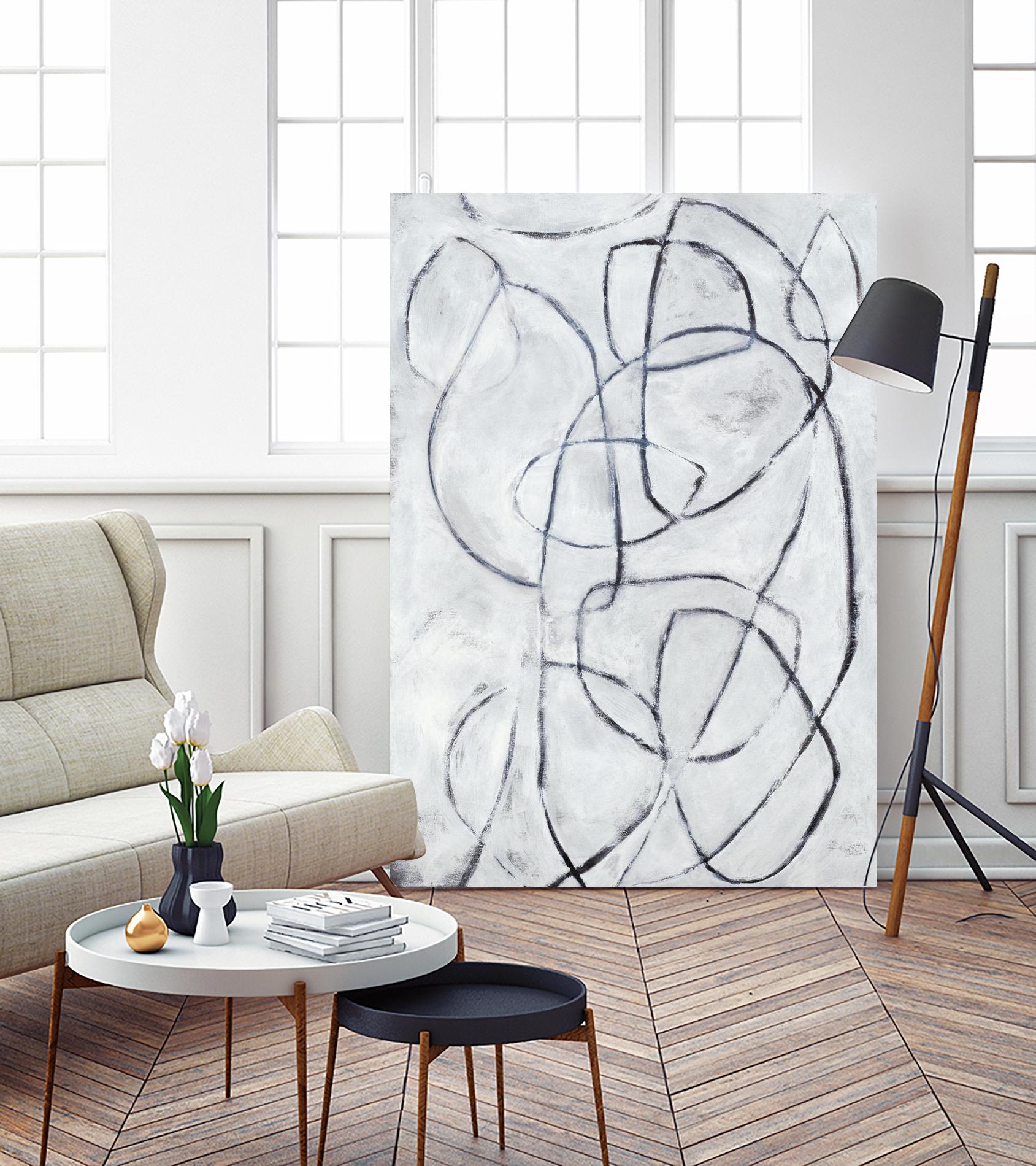 Suspended Time by Jeff Iorillo on GIANT ART - grays black & white gray