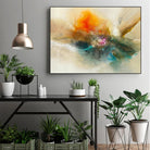 Eternal Bloom by K. Nari on GIANT ART - oranges abstract floral abstract floral