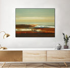 Layered Scape V by Lisa Ridgers on GIANT ART - beige abstract