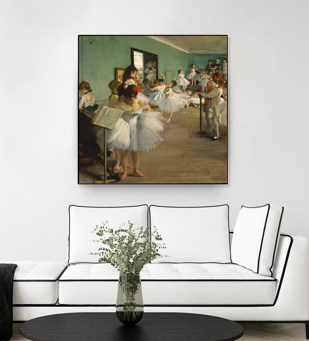 The Dance Class by Edgar Degas on GIANT ART - brown fashion