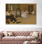 The Dancing Class by Edgar Degas on GIANT ART - brown fashion