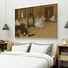 The Dancing Class by Edgar Degas on GIANT ART - brown fashion